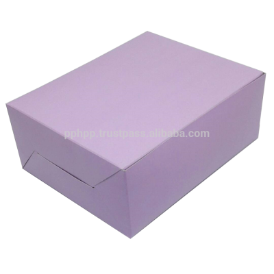 TAKE AWAY PAPER WESTERN FOOD BOX (PURPLE) TOP SALES MALAYSIA SUPPLIER