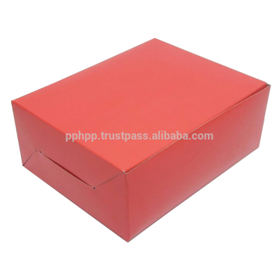 TAKE AWAY PAPER WESTERN FOOD BOX (SOFT RED) FROM MALAYSIA ( TOP SALES)