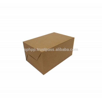 Take Away Paper Cake Box (Kraft) supplier in Penang Malaysia